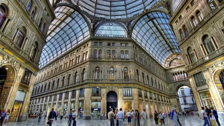 Galleria Umberto I in Naples built in 1890, not a thousand years prior