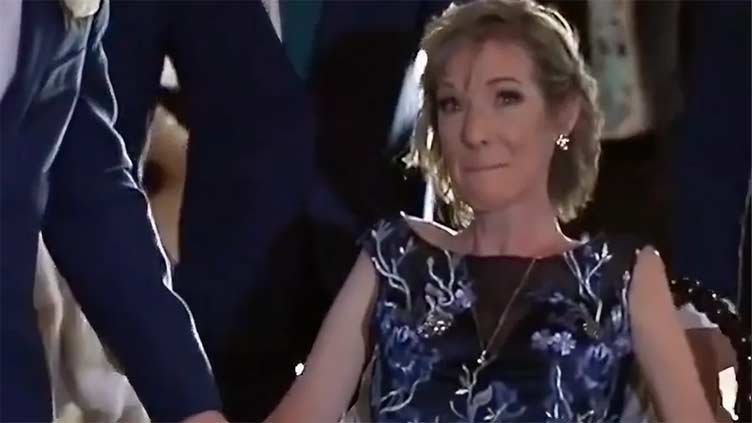 Woman in wheelchair at wedding mistaken for Celine Dion in viral video