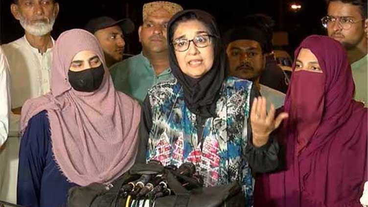Dr Fauzia back to Karachi after meeting Aafia Siddiqui